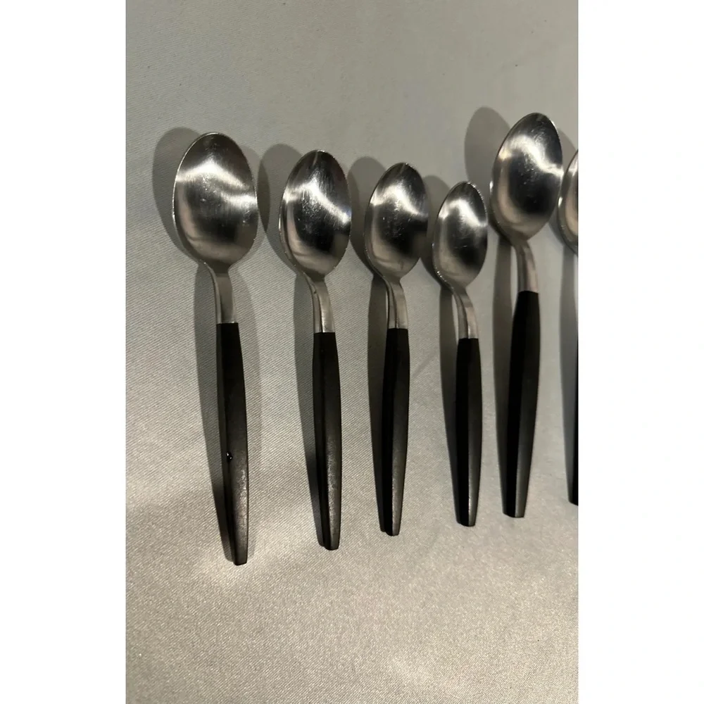 Danish Modern Flatware Set Stainless Steel Service for 4 Mid-Century Modern